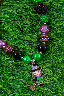  Flying witch pendant bubble necklace. 3pcs/$15.00 ACG40153050