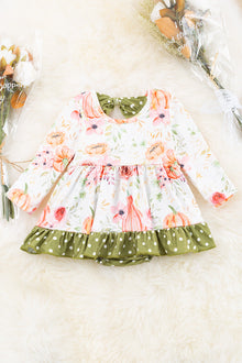  Floral printed infant Bloomer dress.RPG65133072-AMY