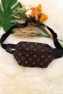  Dark Brown sling bag that can be use as a crossbody. BBG40058 M