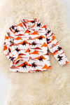 Dessert Cowboy button up shirt with collar. TPB50364 AMY