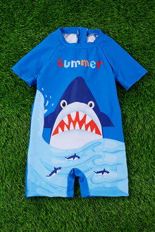  SHARK / SUMMER SWIMSUIT. SWB25143004-JEAN