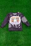 The boo crew" graphic printed sweatshirt. TPG40113028 JEAN
