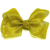 GOLD 4IN WIDE BOWS 24PCS/$7.50  BW-GOLD-4