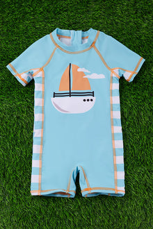  SAILBOAT / SUMMER SWIMSUIT. SWB251723008-AMMY