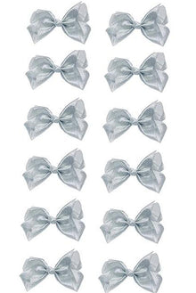  SILVER BOWS 5.5IN WIDE 12PCS/$7.50 BW-2018-5