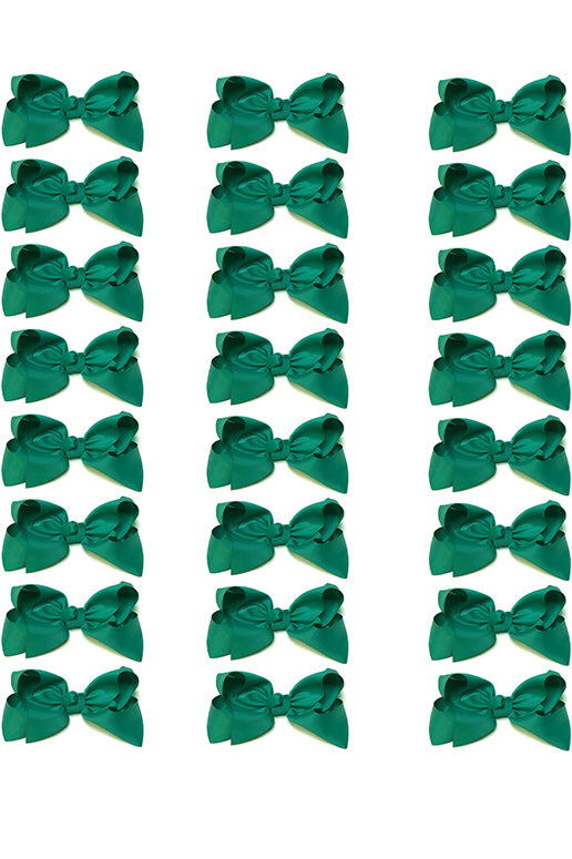 JADE BOWS 4IN WIDE 24PCS/$7.50  BW-346-4