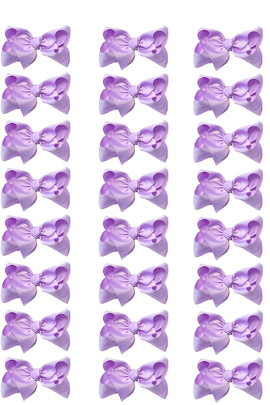 LILAC MIST BOWS 4IN WIDE 24PCS/$7.50 BW-420-4