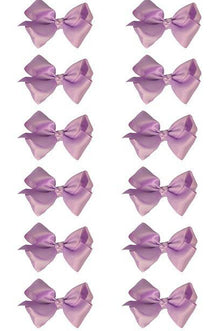  LAVENDER BOWS 5.5IN WIDE 12PCS/$7.50 BW-430-5