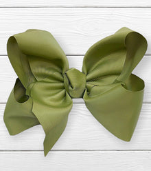  WILLOW 7.5" WIDE HAIR BOWS. 12PCS/$18.00 BW-563-P