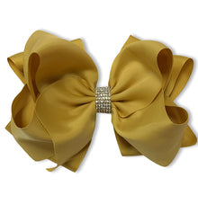  DIJON DOUBLE LAYER HAIR BOW 6.5" WIDE 5PCS/$10.00 BW-687-S