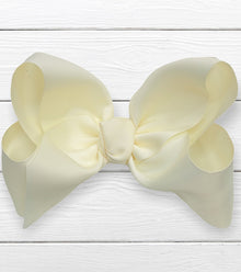  CANDLELIGHT 7.5" WIDE HAIR BOWS. 12PCS/$18.00 BW-820-P