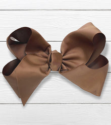  TURFAN 7.5" WIDE HAIR BOWS. 12PCS/$18.00 BW-847-P