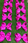 GARDEN ROSE 5.5" INCH HAIR BOWS 12PCS/$7.50 BW-183-5