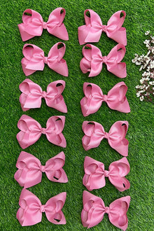  WILD ROSE 5.5" INCH HAIR BOWS 12PCS/$7.50 BW-149-5