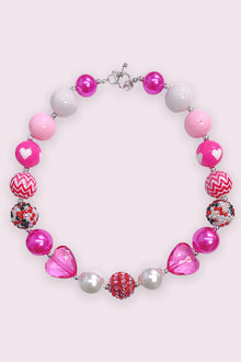  MULTI-COLOR BUBBLE NECKLACE . 3PCS/$12.00 XL-02148